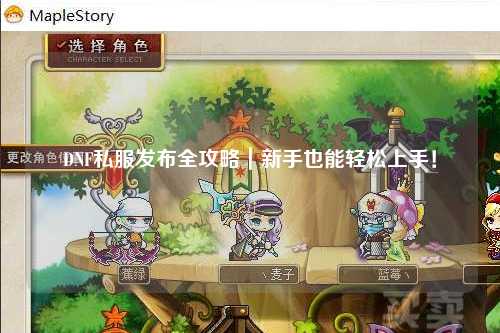 DNF私服發(fā)布全攻略|新手也能輕松上手!