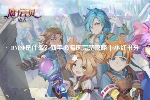 DNFSF是什么？新手必看的完整攻略 | 小紅書分享