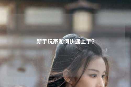 新手玩家如何快速上手？