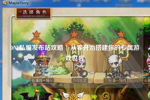 DNF私服發布站攻略 | 從零開始搭建你的專屬游戲世界