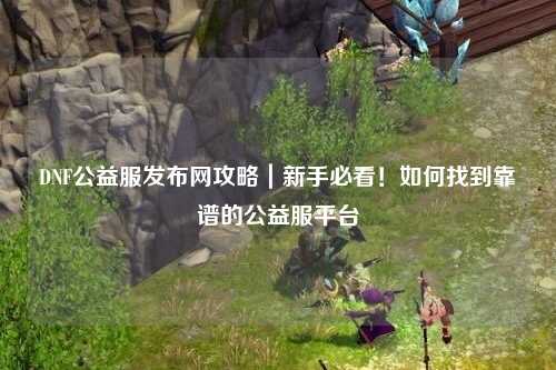 DNF公益服發(fā)布網(wǎng)攻略|新手必看!如何找到靠譜的公益服平臺(tái)