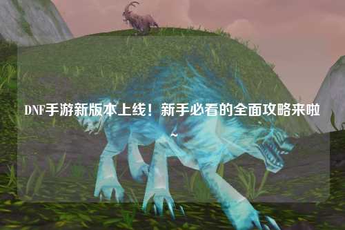 DNF手游新版本上線!新手必看的全面攻略來啦~?