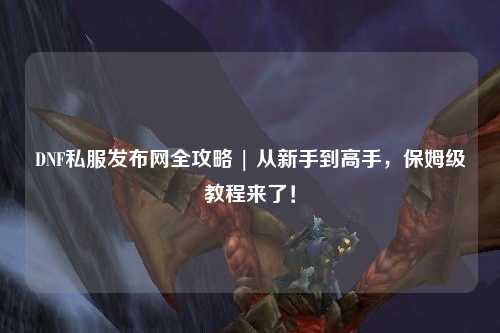 DNF私服發(fā)布網(wǎng)全攻略 | 從新手到高手，保姆級(jí)教程來(lái)了！