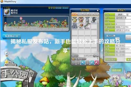 揭秘私服發布站，新手也能輕松上手的攻略分享?