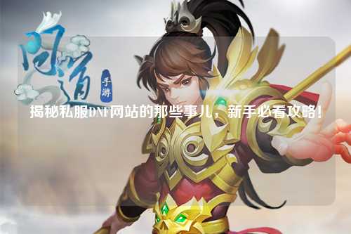 揭秘私服DNF網站的那些事兒，新手必看攻略！