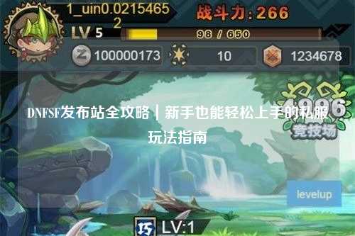 DNFSF發布站全攻略｜新手也能輕松上手的私服玩法指南?