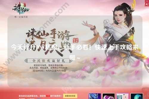 今天新開DNF私服,新手必看!快速上手攻略來啦~