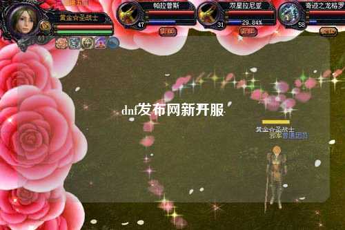 dnf發(fā)布網(wǎng)新開服